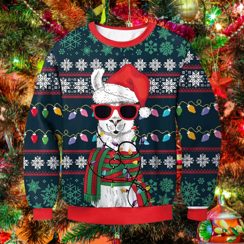 The Fa-La-La-La-Llama Sweater