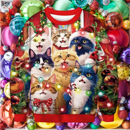 The Paws & Baubles Sweater