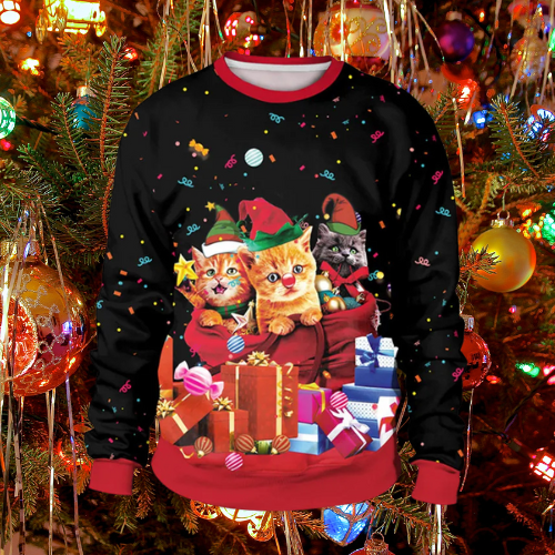 The Meowry Elfpocalypse Sweater
