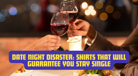 DATE NIGHT DISASTER: SHIRTS THAT WILL GUARANTEE YOU STAY SINGLE