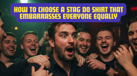 HOW TO CHOOSE A STAG DO SHIRT THAT EMBARRASSES EVERYONE EQUALLY