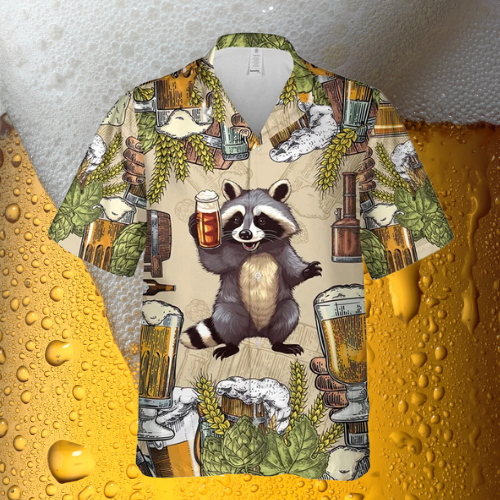 The Raccoon Brew Crew Shirt