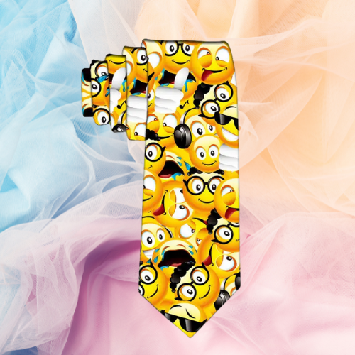 The Express Yourself: Emoji Edition Tie