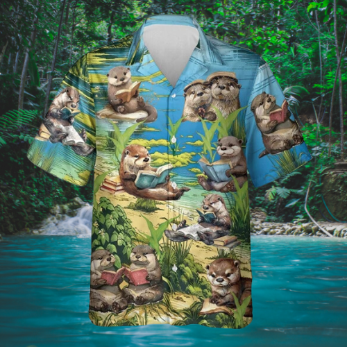 The Page Turn-Otters Shirt