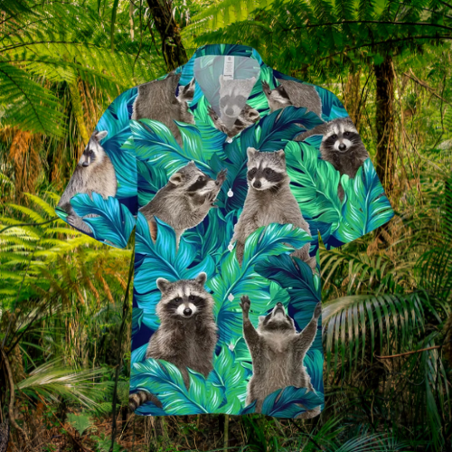 RETURNS - The Jungle Jive Raccoon Shirt