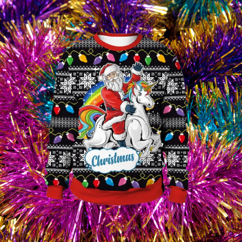 The Sleigh My Little Christmas Sweater