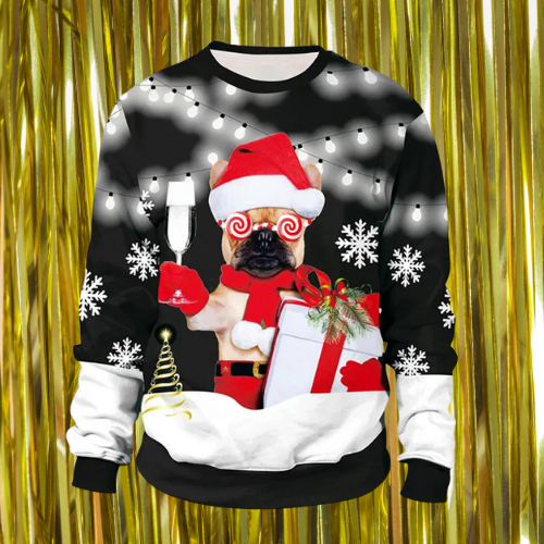 The Pugly Drunkmas Sweater