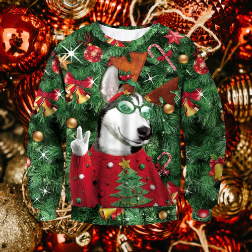 The Tree Rexmas Husky Sweater