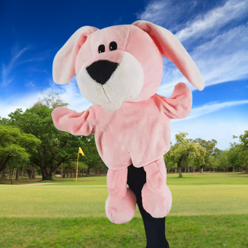 The Pink Pupper Driver Cover