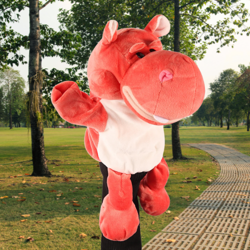 The Pink Hippo Driver Cover