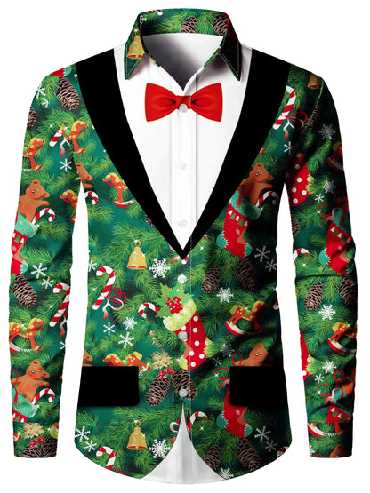 The Bauble Tux Christmas Shirt