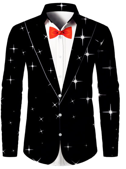 The Black Tie Bling Christmas Shirt