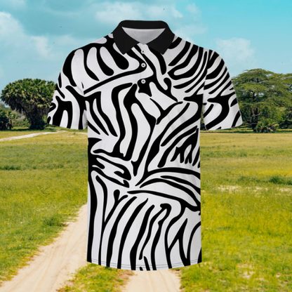 The Zebro Not Hero Polo