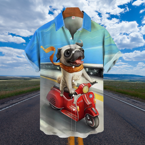 The Scoot ‘n’ Pug Shirt