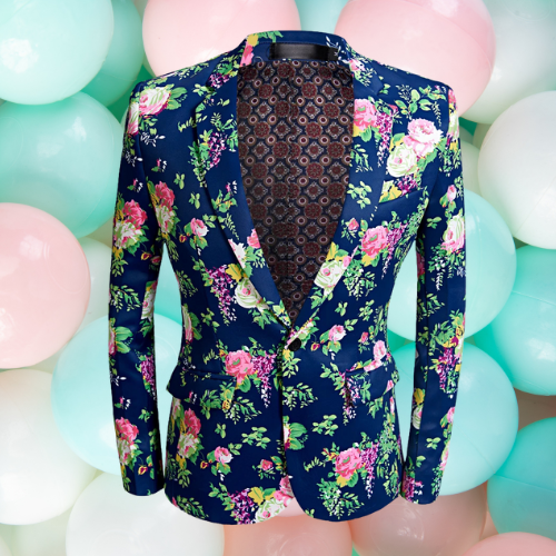 The Midnight Bloom Blazer