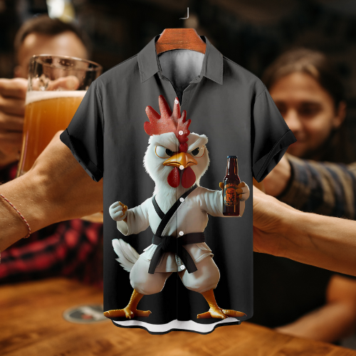 The Kung Booze Chicken Shirt