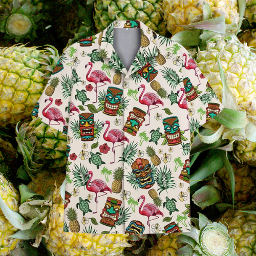 The Flamingo Tiki Fiesta Shirt